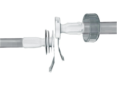Opta® SFT Female Sterile connector, 3/8" HB. For assembly with TPE tubing