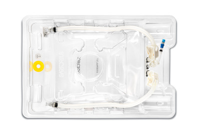 Flexsafe® 2D Bag in Shell - MPC - MPC with Leak Test Line - 5 L