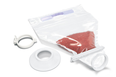 STD Powder Bag 15 L (PWD Port) with pinch clamp