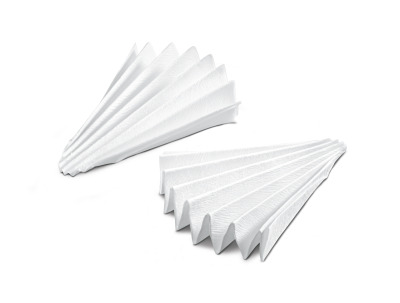 Qualitative & Technical Papers, Creped/ Grade 603/N / ⌀ 150 mm Folded Filters